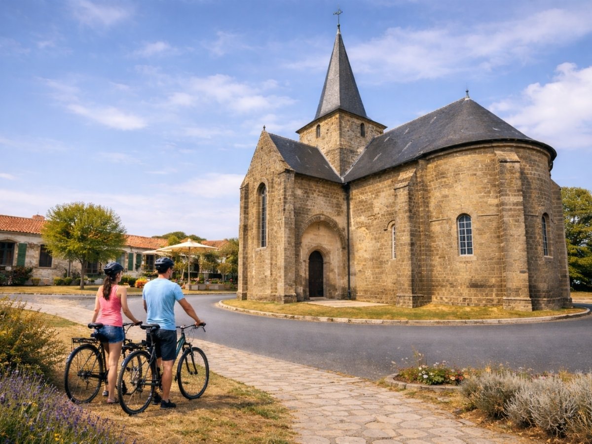 Fietsen in het noorden van de Vendée